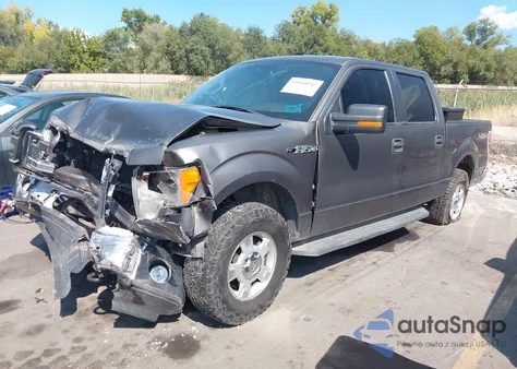 2013 Ford F-150 Xlt из США, поврежденный, VIN 1FTFW1EF7DFA07090